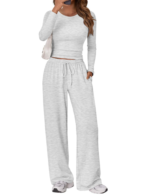 LILLUSORY Lounge Wear Sets for Women UK Tracksuit Airport Gym Outfits 2026 2 Piece Sets｜Co Ords｜Pajamas｜Yoga｜Capsule Wardrobe Clothing｜Autumn Clothes｜Fall Outfits｜Womens Fasion