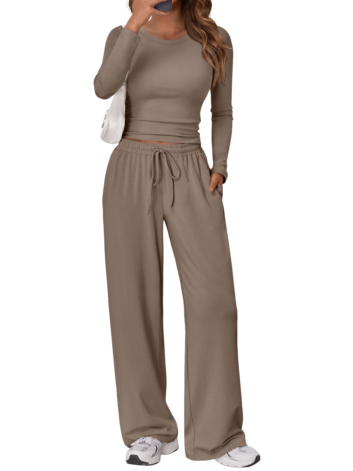 LILLUSORY Lounge Wear Sets for Women UK Tracksuit Airport Gym Outfits 2026 2 Piece Sets｜Co Ords｜Pajamas｜Yoga｜Capsule Wardrobe Clothing｜Autumn Clothes｜Fall Outfits｜Womens Fasion